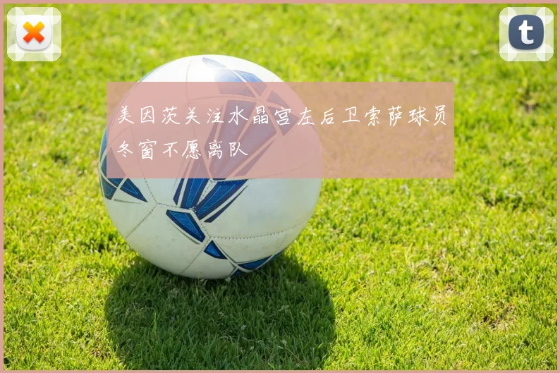 美因茨关注水晶宫左后卫索萨球员冬窗不愿离队