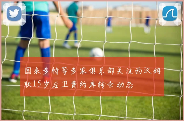 国米多特等多家俱乐部关注西汉姆联15岁后卫费约库转会动态