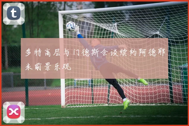 多特高层与门德斯会谈续约阿德耶米前景乐观